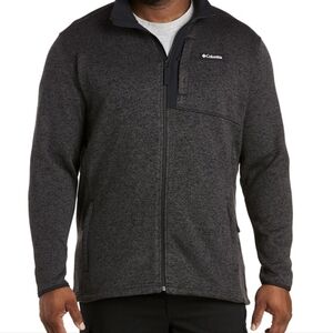 Columbia Charcoal Gray Full-Zip Fleece Jacket
